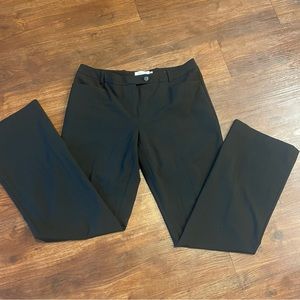 Black Size 8 Calvin Klein Work Slacks Suit Pants